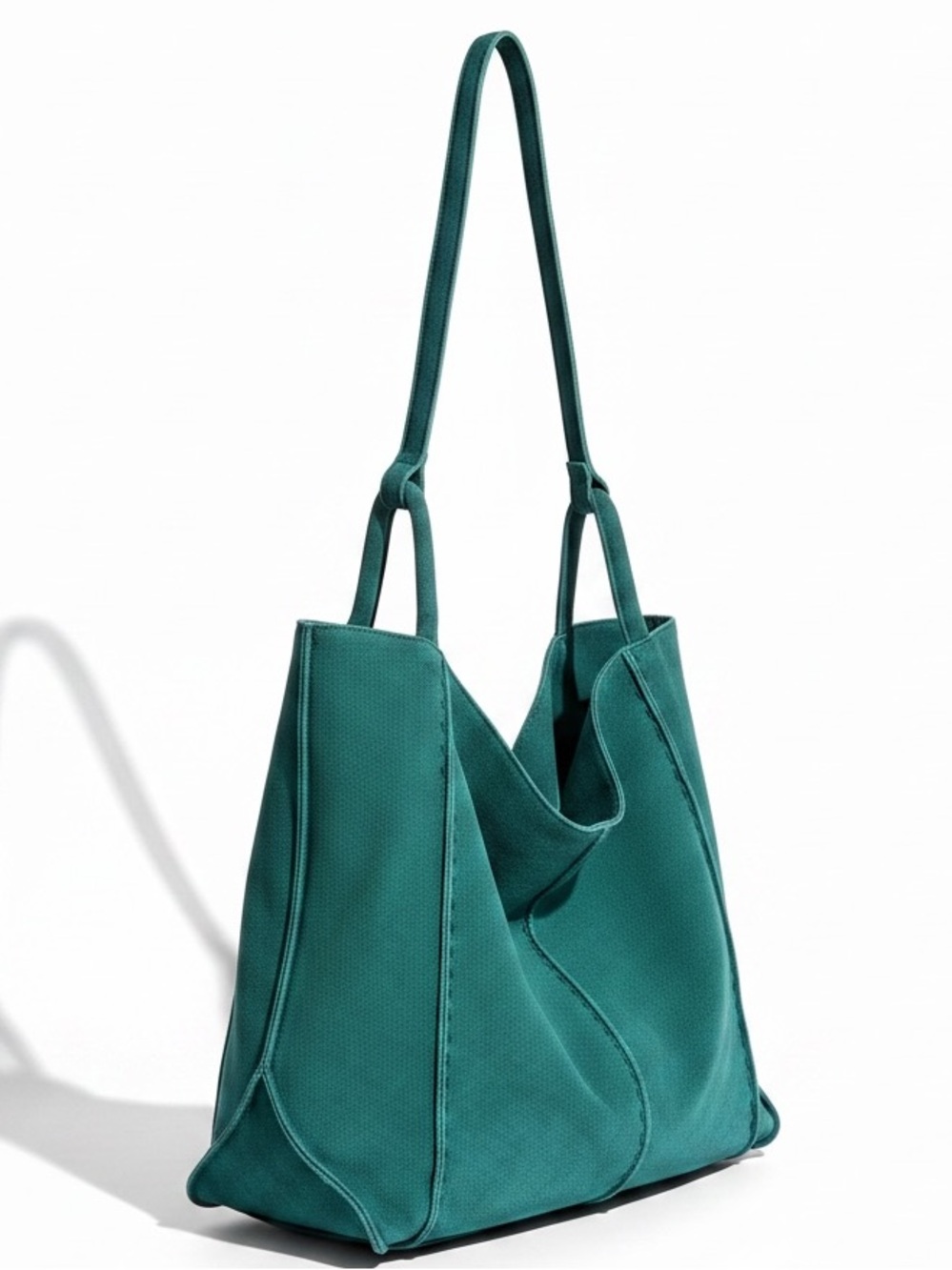 NWOT The SAK Los Feliz Large Tote Leather (Suede) Bag - Picture 2 of 7